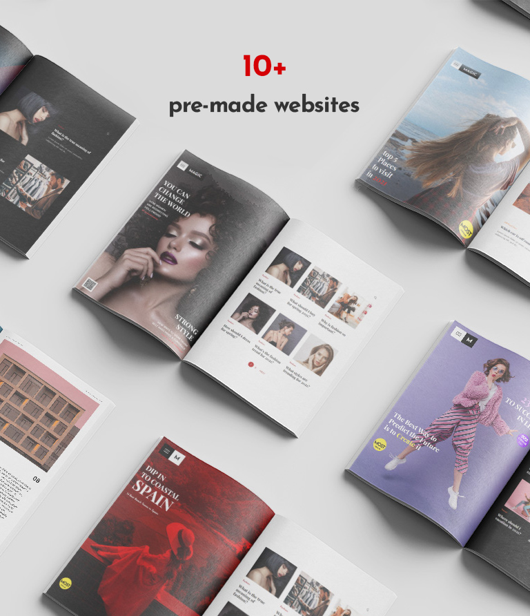 Magic - Magazine Style WordPress Theme - 1